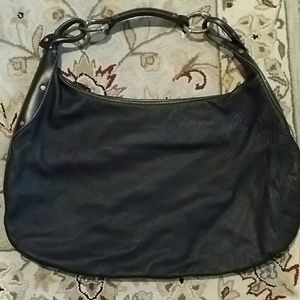 Ruehl oversized leather hobo bag